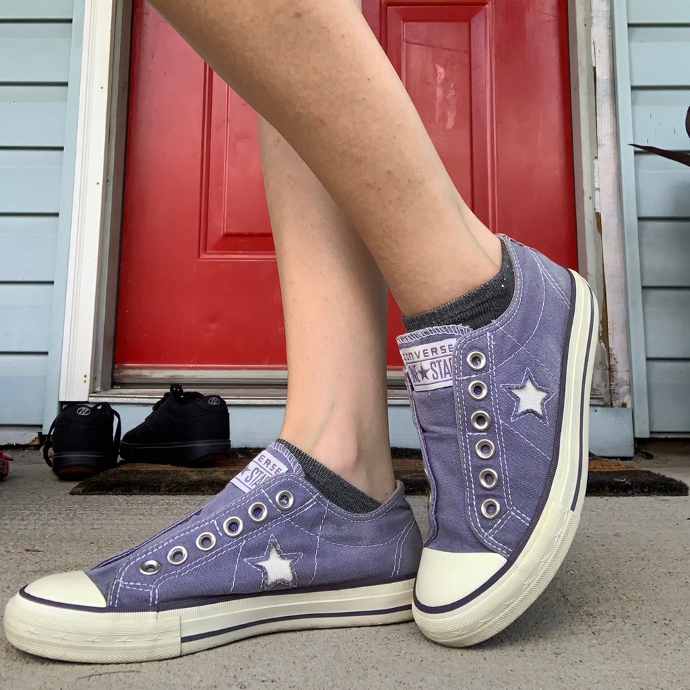 Purple converse